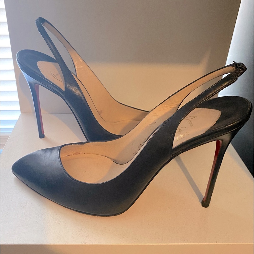 Christian Louboutin Sling back heels